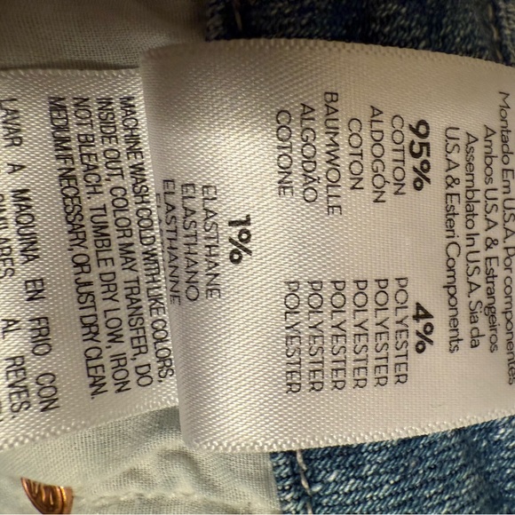 MOTHER - The Looker Two Step Ankle Fray Jeans in Kiss and Make Up—25 - Picture 8 of 10